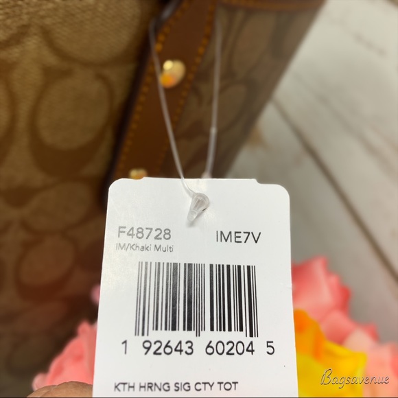 Coach Keith bag Haring tote zip wallet khaki set - Picture 6 of 8